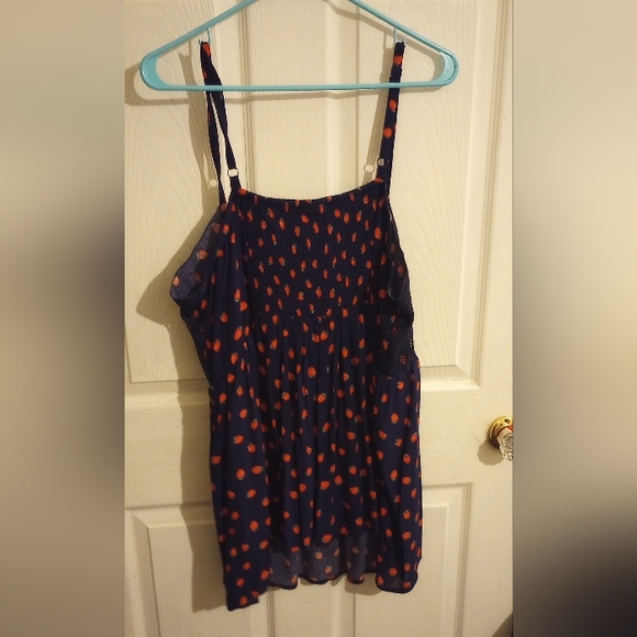Torrid 🍓 top, navy blue, NWT. Size 3x - Picture 3 of 5